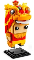 Zestaw klocków Lego BrickHeadz Chłopak tańczący taniec lwa 239 części (40540) - obraz 6