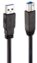 Kabel Lindy USB Type-A - USB Type-B M/M 2 m Black (4002888367424) - obraz 1