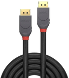 Kabel Lindy DisplayPort 1.4 M/M 0.5 m Black (4002888364805) - obraz 1