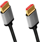 Kabel LogiLink HDMI Type A M/M 1 m Black (4052792062175) - obraz 1