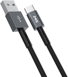 Kabel MS USB Type-A - USB Type-C M/M 2 m Black (3856005184989) - obraz 1