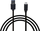 Kabel Msonic USB Type-A - USB Type-C 2 m Black (4718308536379) - obraz 1