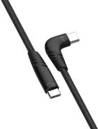 Kabel Silicon Power USB Type-C M/M 1 m Grey (4713436137108) - obraz 1