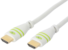 Kabel Techly HDMI 1.4 M/M 5 m White (8057685306936) - obraz 1