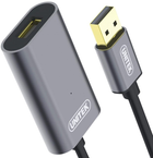 Kabel wzmacniacz sygnału Unitek USB Type-A M/F 15 m Black (4894160026606) - obraz 1