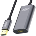 Kabel wzmacniacz sygnału Unitek USB Type-A M/F 15 m Black (4894160026606) - obraz 2