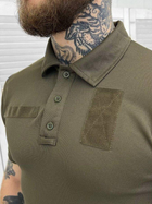 Тактическая футболка polo oliva M - изображение 4