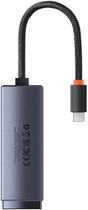 Adapter Baseus Lite Series Type-C to RJ-45 Ethernet 100 Mb/s (WKQX000213) - obraz 3