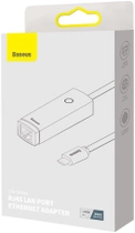 Перехідник Baseus Lite Series Type-C to RJ-45 Ethernet 1000 Мбіт/с (WKQX000313) - зображення 5