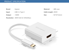 Adapter Ugreen USB Type-C to HDMI Adapter White (6957303842735) - obraz 4