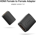 Adapter Ugreen HDMI Female to Female Adapter for Extension Black (6957303821075) - obraz 4