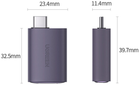 Adapter Ugreen USB 2.0 Type-C - HDMI F (6957303874507) - obraz 3