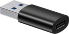 Adapter Baseus Ingenuity Series Mini OTG Adaptor USB 3.1 to Type-C Black (ZJJQ000101) - obraz 3
