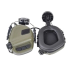 Активні захисні навушники Earmor M31H MOD3 (FG) Olive - зображення 1