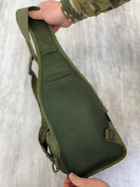 Рюкзак тактичний (Сумка-слінг) SILVER KNIGHT oliva к6 3-0 - зображення 3