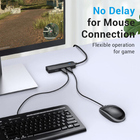 Хаб Vention USB 2.0 – 3 х USB 2.0 + RJ-45 100 м Ethernet (6922794747302) - зображення 5