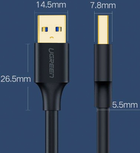 Kabel Ugreen US128 USB Type-A 3.0 - USB Type-A 3.0, 3 m Black 90576 (6957303895762) - obraz 5