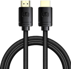 Kabel Baseus HDMI m - M, 1 m, V2.1 8K, High Definition Series Black (CAKGQ-J01) - obraz 1