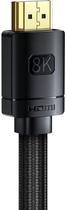 Kabel Baseus HDMI m - M, 3 m, V2.1 8K, High Definition Series Black (CAKGQ-L01) - obraz 3