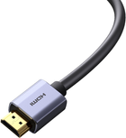 Kabel Baseus HDMI m - M, 3 m, V2.0 4K, high Definition Series Graphene Black (WKGQ020301) - obraz 3