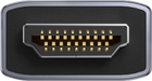 Kabel Baseus HDMI m - M, 1 m, V2.0 4K, high Definition Series Graphene Black (WKGQ020001) - obraz 4