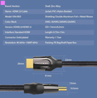 Kabel Vention HDMI-HDMI, 2 m v2.0 Black (VAA-B05-B200) - obraz 9