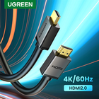 Кабель Ugreen HD104 HDMI Cable 1 м Black (6957303811069) - зображення 4