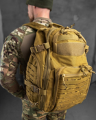 Тактичний штурмовий рюкзак swearing кайот 40л Вт7075 - зображення 2