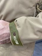 Чоловіча софтшел розмір Куртка куртка колір Койот, зимова для військових WOLFTRAP Softshell, M, - зображення 6