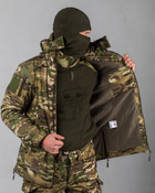 Зимовий тактичний костюм софтшел explorer мультикам (подвійний фліс) Вт6607 XXXL - зображення 14