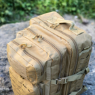 Тактический Военный рюкзак 36 л Койот Warrior Assault Laser Cut 36L Coyote с системой MOLLE Армейский Штурмовой - изображение 10