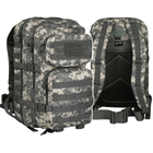 Тактический рюкзак 36 л Серый Пиксель MIL-TEC Assault 36L Digital UCP с системой MOLLE Военный рюкзак Армейский Штурмовой Водоотталкивающий - изображение 14