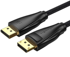 Kabel Vention DisplayPort v1.4 3 m Black, 8K 60 Hz, 4K 144 Hz, 2K 165 Hz, 1080P 240 Hz (6922794753952) - obraz 1