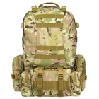 Военный Тактический Рюкзак с Подсумками на 50 л Камуфляж с системой MOLLE Ranger Tactical 50L Multicam Армейский Штурмовой - изображение 4