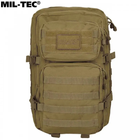 Тактический рюкзак 36 л Койот MIL-TEC Assault 36L Coyote с системой MOLLE Военный Рюкзак Армейский Штурмовой Водоотталкивающий - изображение 14