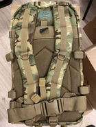 Тактичний рюкзак 36 л Камуфляж Світлий MIL-TEC Assault 36L Multicam з системою MOLLE Військовий Рюкзак Армійський Штурмовий Водовідштовхуючий - зображення 4