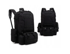 Військовий рюкзак Mil-tec 36 л з підсумками Чорний Тактичний рюкзак Defense Pack Assembly на 36 літрів з системою MOLLE Армійський Штурмовий Воєнний Рюкзак - зображення 4