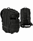 Тактический рюкзак 30 л с системой MOLLE Черный Военный рюкзак на 30 литров DOMINATOR SHADOW Армейский Штурмовой Рюкзак Водоотталкивающий - изображение 4