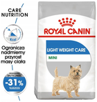 Sucha karma Royal Canin Mini Light Weight Care dla psów z nadwagą 3 kg (3182550894104) - obraz 3