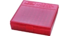 Коробка MTM для патронов кал. 17 HMR; 22WMR. на 100 патронов ц:красный - изображение 1