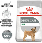 Sucha karma Royal Canin Dental Care Mini dla psów małych ras wymagających opieki stomatologicznej 1 kg (3182550894395) - obraz 2