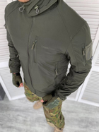 Армейская куртка софтшел COMBAT олива 2XL - изображение 1