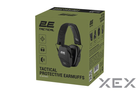Тактичні захисні навушники 2E Defence Black NRR: 25 dB, пасивні (2E-TPE016BK) - зображення 8