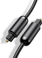 Кабель Ugreen AV122 Toslink Optical Male to Male Audio Cable 2 м Black (6957303878925) - зображення 3
