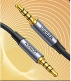 Kabel Ugreen AV183 3.5 mm to 3.5 mm Audio Cable, 2 m Black (6957303827824) - obraz 4