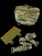 Напашник тактичний Big Multicam (24х18х8), сумка напашник, напашна сумка, підсумок напашник - зображення 1