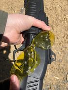 Окуляри тактичні зі змінними лінзами для стрільби, військові окуляри захисні стрілецькі балістичні ЗСУ Safari - зображення 3