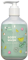 Płyn do mycia ciała dla dzieci HiSkin Kids Body Wash Limone & Mint 400 ml (5907775547585) - obraz 1