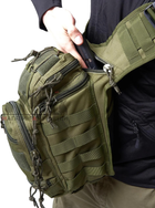 Тактическая сумка ESDY с кобурой 15 л Олива (11939758) - изображение 4