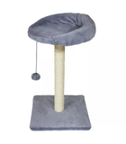 Когтеточка Lucky Pet "Прана" серая, 33х33х50 см